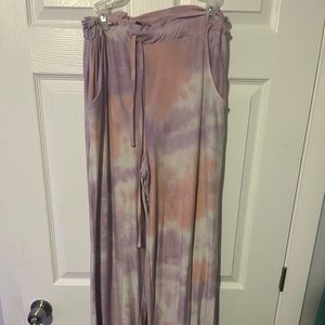 Tie die pants